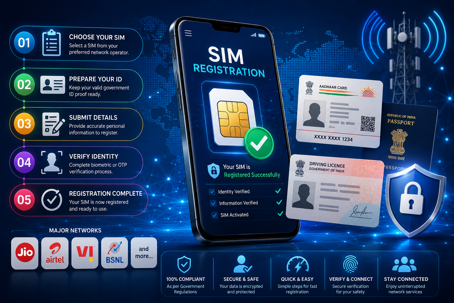 SIM Registration Guides