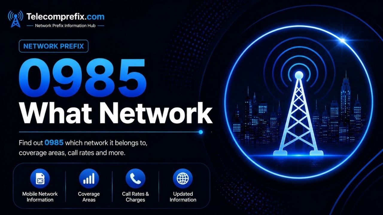 0985 What Network Is It? Smart & TNT Explained
