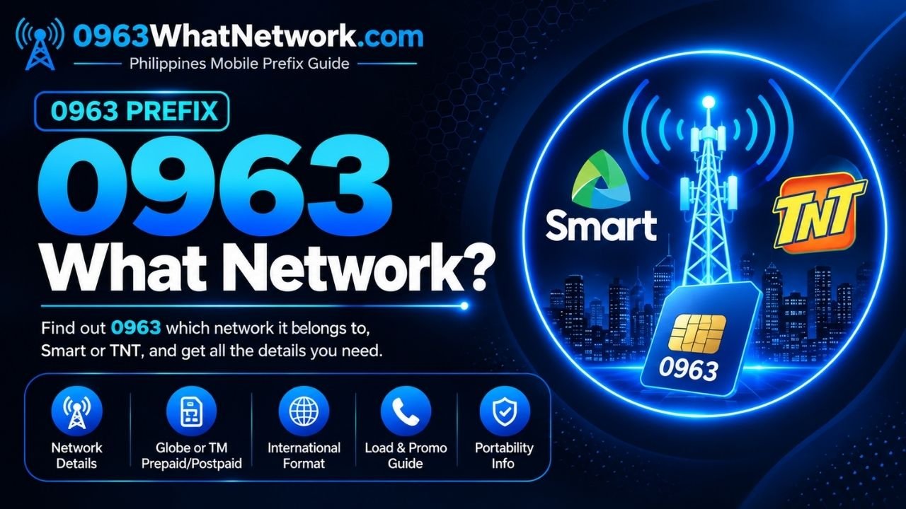 0963 What Network in the Philippines? Smart or TNT Explained